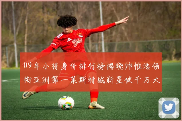 09年小将身价排行榜揭晓帅惟浩领衔亚洲第一莱斯特城新星破千万大关